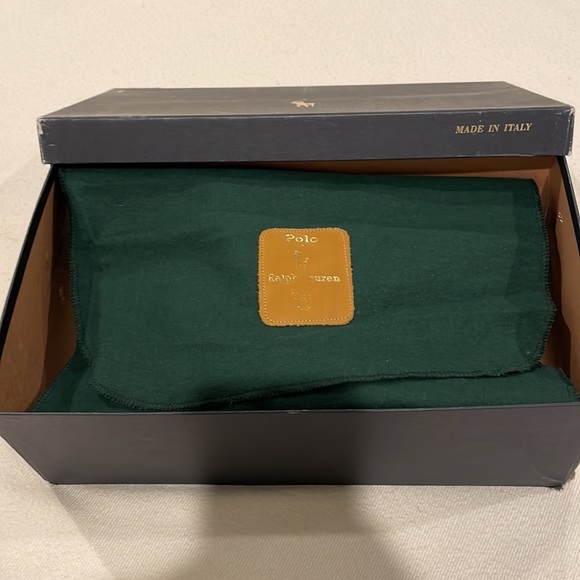 Ralph Lauren Men Windfield Black 9-1/2 Vintage - Picture 11 of 11